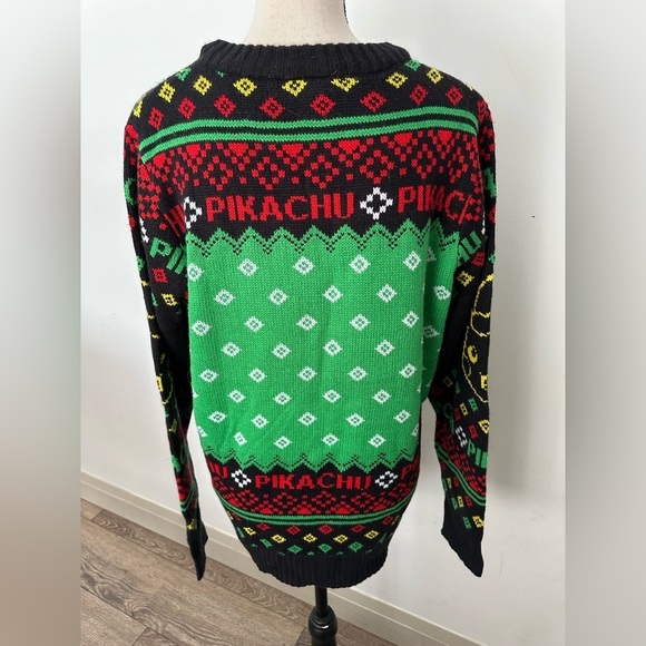 Pokémon Pikachu Christmas Ugly Sweater L/XL - Picture 2 of 3